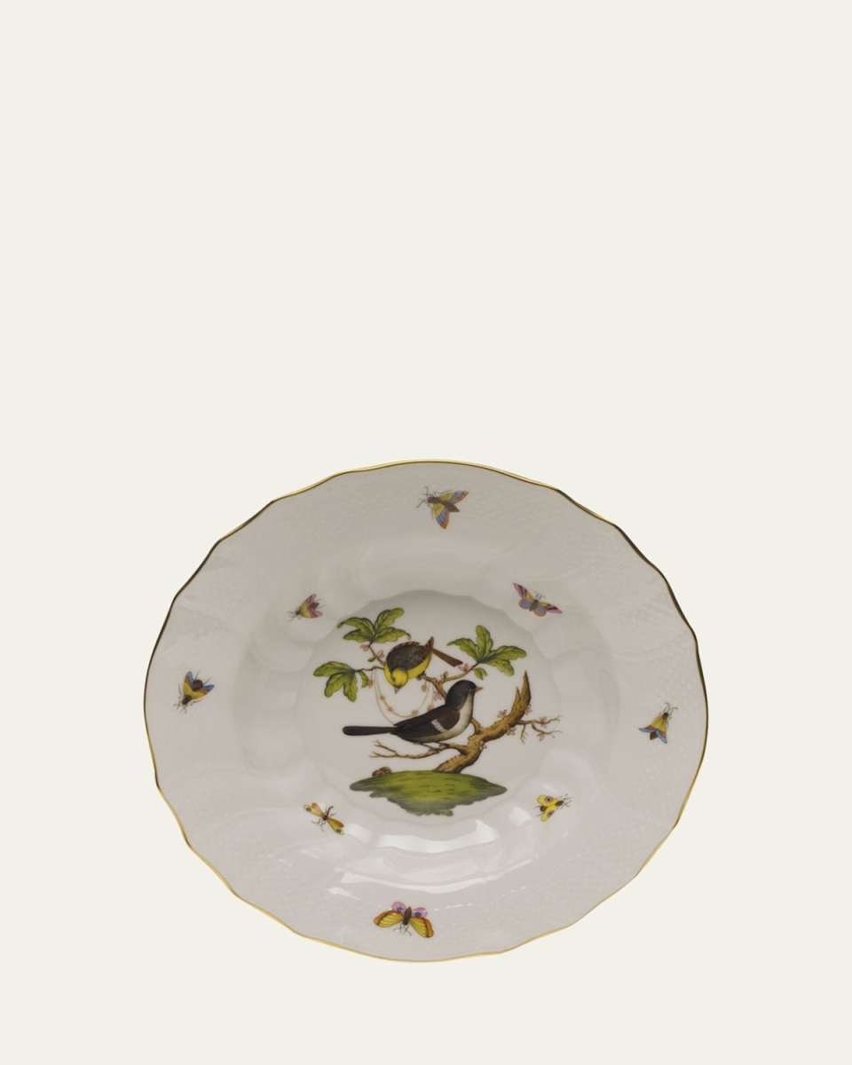 Rothschild Bird Motif 1 Rim Soup Plate
